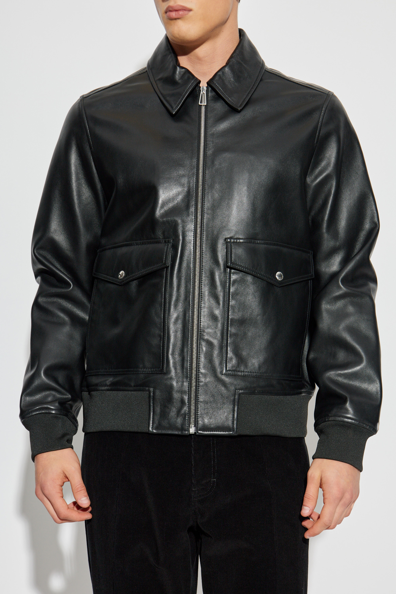 PS Paul Smith Leather jacket | Men's Clothing | Vitkac